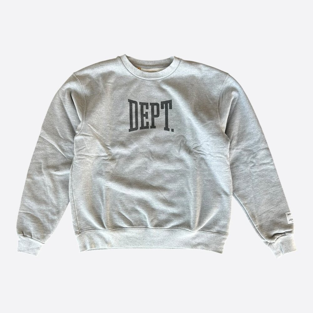 Gallery Dept Grey & Black Dept Boxing Logo Sweater